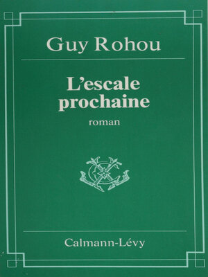 cover image of L'Escale prochaine